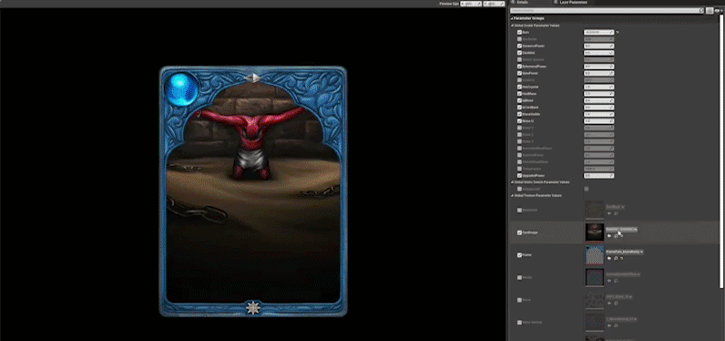 SpellMaterial — all nine parameters in action